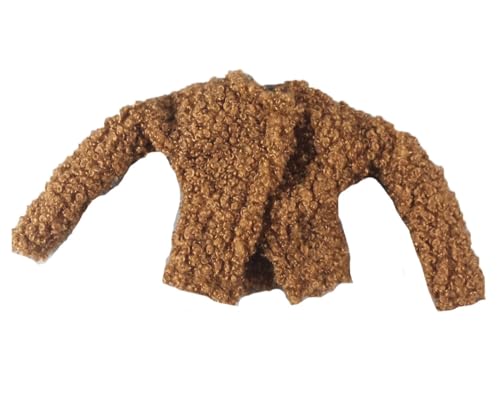 Codulu Puppenkleidung für 29,2 cm große Amerika-Puppe, 30 cm, Plüschmäntel, Winter, lässiges Outfit, Kostüm für 1/6 BJD-Puppe, Kinderspielzeug, 1 Stück, #H Codulu Puppenkleidung für 29,2 cm große Amerika-Puppe, 30 cm, Plüschmäntel, Winter, lässiges Outfit, Kostüm für 1/6 BJD-Puppe, Kinderspielzeug, 1 Stück, #H von Codulu