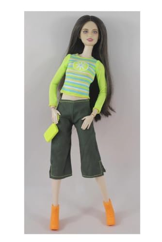 Codulu Puppenkleidung für 29,2 cm große Amerika-Puppe, 30 cm, Vintage-Stil, lässige Outfits, Mantel, Tops, Hosen, Schuhe, Tasche, Kostüm für 1/6 BJD-Puppe, Kinderspielzeug, #D Codulu Puppenkleidung für 29,2 cm große Amerika-Puppe, 30 cm, Vintage-Stil, lässige Outfits, Mantel, Tops, Hosen, Schuhe, Tasche, Kostüm für 1/6 BJD-Puppe, Kinderspielzeug, #D von Codulu