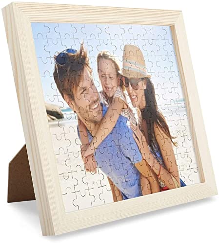 Puzzle mit eigenem Foto gestalten, Fotopuzzle 1000 500 120 Teile, Holzpuzzle Personalisierte Fotogeschenke + Original Poster von Cofest