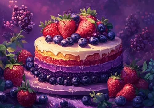 Puzzle 1000 Teile Erwachsene Klassische Puzzle Kuchen Perfekt Um Die ProblemlöSungsfäHigkeiten Zu Verbessern, FöRdert Konzentration und Geduld, für Erwachsene und Kinder Ab 14 Jahren 75x50 cm V-8 von Cohnpjng