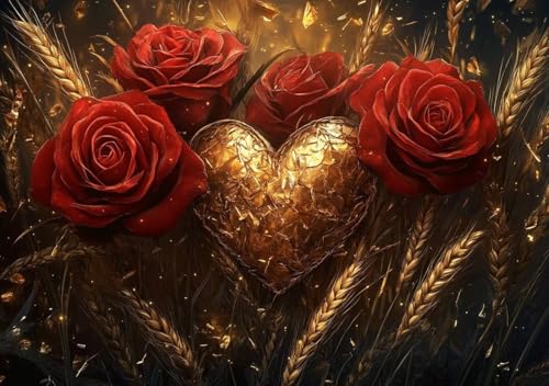 Puzzle 1000 Teile Erwachsene Klassische Puzzle Rose Perfekt Um Die ProblemlöSungsfäHigkeiten Zu Verbessern, FöRdert Konzentration und Geduld, für Erwachsene und Kinder Ab 14 Jahren 75x50 cm T-0 von Cohnpjng