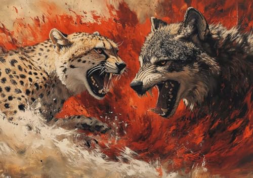 Puzzle 1000 Teile Erwachsene Klassische Puzzle Tier Perfekt Um Die ProblemlöSungsfäHigkeiten Zu Verbessern, FöRdert Konzentration und Geduld, für Erwachsene und Kinder Ab 14 Jahren 75x50 cm J-1 von Cohnpjng