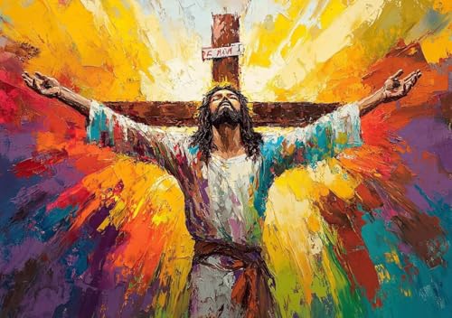 Puzzle 120 Teile Erwachsene Klassische Puzzle Bunter Jesus Perfekt Um Die ProblemlöSungsfäHigkeiten Zu Verbessern, FöRdert Konzentration und Geduld, für Erwachsene und Kinder Ab 14 Jahren 25x20 cm R-2 Puzzle 120 Teile Erwachsene Klassische Puzzle Bunter Jesus Perfekt Um Die ProblemlöSungsfäHigkeiten Zu Verbessern, FöRdert Konzentration und Geduld, für Erwachsene und Kinder Ab 14 Jahren 25x20 cm R-2 von Cohnpjng
