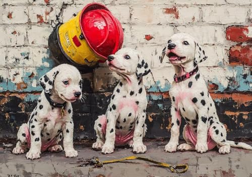 Puzzle 120 Teile Süßer Hund, Puzzle Erwachsene XXL 25x20 cm EIN Herausforderndes RäTsel ImpossiblePuzzle, Puzzlespiele für Die Ganze Familie, Compact Box Mit Poster Geschenke für Frauen/MäNner Q-8 von Cohnpjng