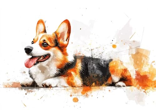 Puzzle 1500 Teile Erwachsene Klassische Puzzle Hund Perfekt Um Die ProblemlöSungsfäHigkeiten Zu Verbessern, FöRdert Konzentration und Geduld, für Erwachsene und Kinder Ab 14 Jahren 87x57 cm T-2 von Cohnpjng