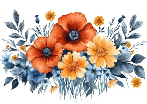 Puzzle 200 Teile Erwachsene Klassische Puzzle Blume Perfekt Um Die ProblemlöSungsfäHigkeiten Zu Verbessern, FöRdert Konzentration und Geduld, für Erwachsene und Kinder Ab 14 Jahren 35x25 cm K-8 von Cohnpjng