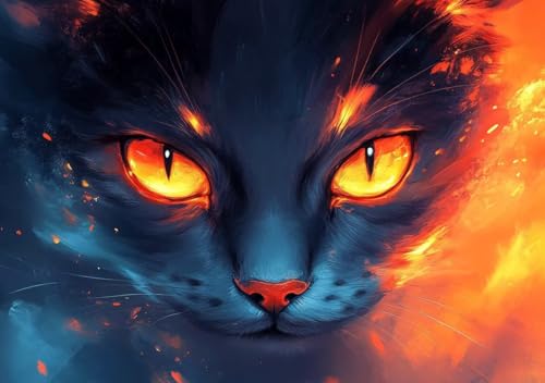 Puzzle 200 Teile Erwachsene Klassische Puzzle Katze Perfekt Um Die ProblemlöSungsfäHigkeiten Zu Verbessern, FöRdert Konzentration und Geduld, für Erwachsene und Kinder Ab 14 Jahren 35x25 cm R-1 von Cohnpjng