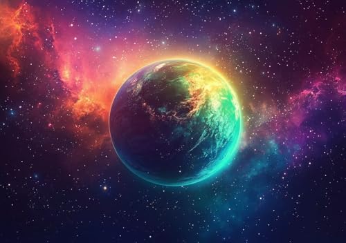 Puzzle 200 Teile Erwachsene Klassische Puzzle Planet Perfekt Um Die ProblemlöSungsfäHigkeiten Zu Verbessern, FöRdert Konzentration und Geduld, für Erwachsene und Kinder Ab 14 Jahren 35x25 cm S-9 von Cohnpjng