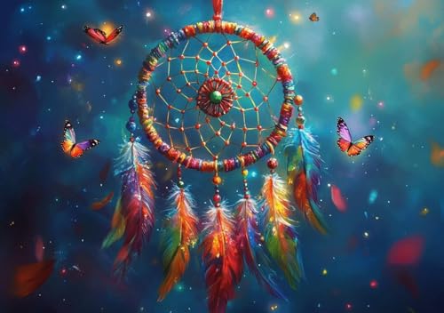 Puzzle 200 Teile Traumfänger, Puzzle Erwachsene XXL 35x25 cm EIN Herausforderndes RäTsel ImpossiblePuzzle, Puzzlespiele für Die Ganze Familie, Compact Box Mit Poster Geschenke für Frauen/MäNner L-2 Puzzle 200 Teile Traumfänger, Puzzle Erwachsene XXL 35x25 cm EIN Herausforderndes RäTsel ImpossiblePuzzle, Puzzlespiele für Die Ganze Familie, Compact Box Mit Poster Geschenke für Frauen/MäNner L-2 von Cohnpjng