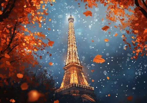 Puzzle 2000 Teile Erwachsene Klassische Puzzle Eiffelturm Perfekt Um Die ProblemlöSungsfäHigkeiten Zu Verbessern, FöRdert Konzentration und Geduld, für Erwachsene und Kinder Ab 14 Jahren 100x70 cm N-3 von Cohnpjng