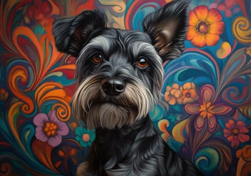 Puzzle 2000 Teile Erwachsene Klassische Puzzle Hund Perfekt Um Die ProblemlöSungsfäHigkeiten Zu Verbessern, FöRdert Konzentration und Geduld, für Erwachsene und Kinder Ab 14 Jahren 100x70 cm G-9 von Cohnpjng