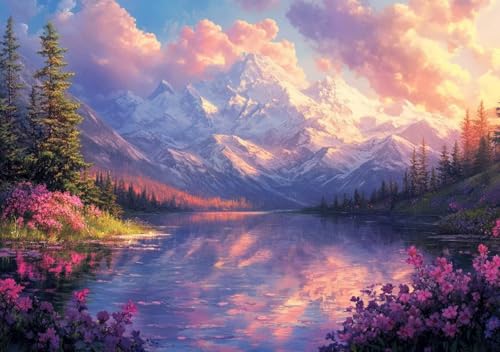 Puzzle 2000 Teile Erwachsene Klassische Puzzle Landschaft Perfekt Um Die ProblemlöSungsfäHigkeiten Zu Verbessern, FöRdert Konzentration und Geduld, für Erwachsene und Kinder Ab 14 Jahren 100x70 cm J-9 von Cohnpjng