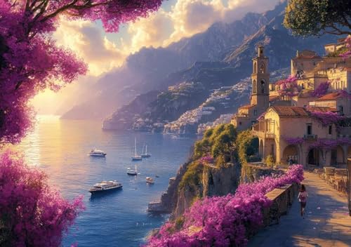 Puzzle 2000 Teile Erwachsene Klassische Puzzle Landschaft Perfekt Um Die ProblemlöSungsfäHigkeiten Zu Verbessern, FöRdert Konzentration und Geduld, für Erwachsene und Kinder Ab 14 Jahren 100x70 cm K-2 von Cohnpjng