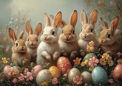 Puzzle 2000 Teile Erwachsene Klassische Puzzle Ostern Perfekt Um Die ProblemlöSungsfäHigkeiten Zu Verbessern, FöRdert Konzentration und Geduld, für Erwachsene und Kinder Ab 14 Jahren 100x70 cm Q-8 von Cohnpjng