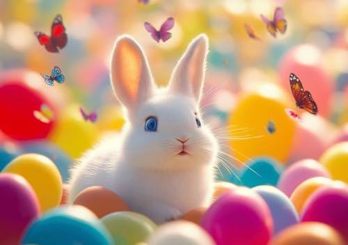 Puzzle 2000 Teile Erwachsene Klassische Puzzle Ostern Perfekt Um Die ProblemlöSungsfäHigkeiten Zu Verbessern, FöRdert Konzentration und Geduld, für Erwachsene und Kinder Ab 14 Jahren 100x70 cm U-7 von Cohnpjng