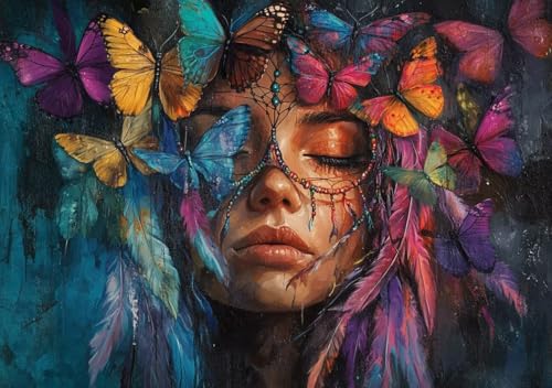 Puzzle 2000 Teile Farbe Frau, Puzzle Erwachsene XXL 100x70 cm EIN Herausforderndes RäTsel ImpossiblePuzzle, Puzzlespiele für Die Ganze Familie, Compact Box Mit Poster Geschenke für Frauen/MäNner B-9 Puzzle 2000 Teile Farbe Frau, Puzzle Erwachsene XXL 100x70 cm EIN Herausforderndes RäTsel ImpossiblePuzzle, Puzzlespiele für Die Ganze Familie, Compact Box Mit Poster Geschenke für Frauen/MäNner B-9 von Cohnpjng