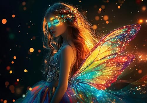 Puzzle 2000 Teile Farbe Mädchen, Puzzle Erwachsene XXL 100x70cm EIN Herausforderndes RäTsel ImpossiblePuzzle, Puzzlespiele für Die Ganze Familie, Compact Box Mit Poster Geschenke für Frauen A-7 von Cohnpjng