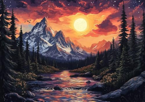 Puzzle 2000 Teile Landschaft, Puzzle Erwachsene XXL 100x70 cm EIN Herausforderndes RäTsel ImpossiblePuzzle, Puzzlespiele für Die Ganze Familie, Compact Box Mit Poster Geschenke für Frauen/MäNner Y-8 Puzzle 2000 Teile Landschaft, Puzzle Erwachsene XXL 100x70 cm EIN Herausforderndes RäTsel ImpossiblePuzzle, Puzzlespiele für Die Ganze Familie, Compact Box Mit Poster Geschenke für Frauen/MäNner Y-8 von Cohnpjng