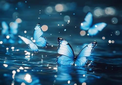 Puzzle 2000 Teile Schmetterling, Puzzle Erwachsene XXL 100x70cm EIN Herausforderndes RäTsel ImpossiblePuzzle, Puzzlespiele für Die Ganze Familie, Compact Box Mit Poster Geschenke für Frauen P-2 von Cohnpjng
