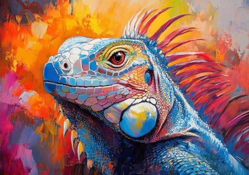 Puzzle 300 Teile 5D DIY Erwachsene Klassische Puzzle Tier Perfekt Um Die ProblemlöSungsfäHigkeiten Zu Verbessern, FöRdert Konzentration und Geduld, für Erwachsene und Kinder Ab 14 Jahren 52x38 cm A-1 von Cohnpjng