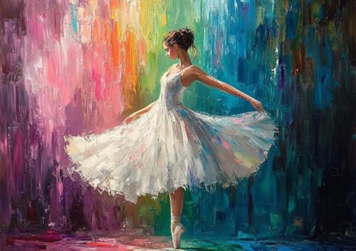 Puzzle 300 Teile Erwachsene Klassische Puzzle Ballett Perfekt Um Die ProblemlöSungsfäHigkeiten Zu Verbessern, FöRdert Konzentration und Geduld, für Erwachsene und Kinder Ab 14 Jahren 52x38 cm D-1 von Cohnpjng