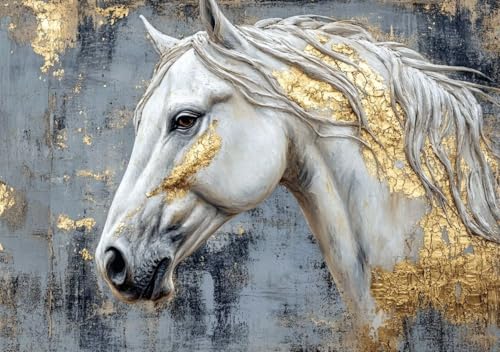 Puzzle 300 Teile Erwachsene Klassische Puzzle Pferd Perfekt Um Die ProblemlöSungsfäHigkeiten Zu Verbessern, FöRdert Konzentration und Geduld, für Erwachsene und Kinder Ab 14 Jahren 52x38 cm I-0 Puzzle 300 Teile Erwachsene Klassische Puzzle Pferd Perfekt Um Die ProblemlöSungsfäHigkeiten Zu Verbessern, FöRdert Konzentration und Geduld, für Erwachsene und Kinder Ab 14 Jahren 52x38 cm I-0 von Cohnpjng