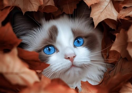 Puzzle 300 Teile Erwachsene Klassische Puzzle Süße Katze Perfekt Um Die ProblemlöSungsfäHigkeiten Zu Verbessern, FöRdert Konzentration und Geduld, für Erwachsene und Kinder Ab 14 Jahren 52x38 cm M-5 Puzzle 300 Teile Erwachsene Klassische Puzzle Süße Katze Perfekt Um Die ProblemlöSungsfäHigkeiten Zu Verbessern, FöRdert Konzentration und Geduld, für Erwachsene und Kinder Ab 14 Jahren 52x38 cm M-5 von Cohnpjng