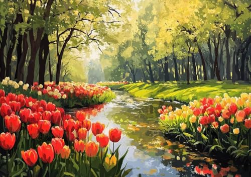 Puzzle 50 Teile Erwachsene Klassische Puzzle Landschaft Perfekt Um Die ProblemlöSungsfäHigkeiten Zu Verbessern, FöRdert Konzentration und Geduld, für Erwachsene und Kinder Ab 14 Jahren 15x10 cm H-4 von Cohnpjng