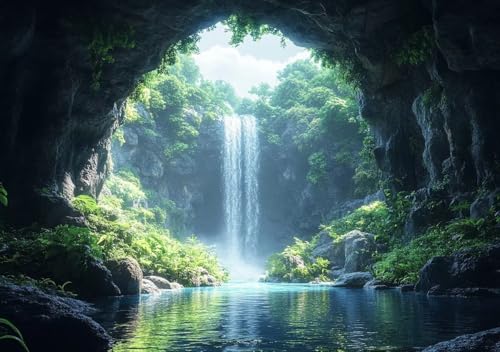 Puzzle 50 Teile Erwachsene Klassische Puzzle Landschaft Perfekt Um Die ProblemlöSungsfäHigkeiten Zu Verbessern, FöRdert Konzentration und Geduld, für Erwachsene und Kinder Ab 14 Jahren 15x10 cm U-3 von Cohnpjng