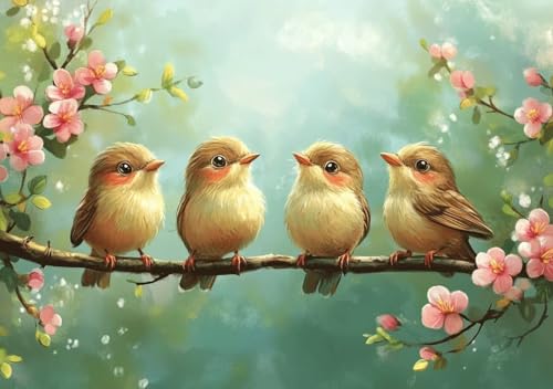 Puzzle 50 Teile Erwachsene Klassische Puzzle Süßer Vogel Perfekt Um Die ProblemlöSungsfäHigkeiten Zu Verbessern, FöRdert Konzentration und Geduld, für Erwachsene und Kinder Ab 14 Jahren 15x10 cm F-4 Puzzle 50 Teile Erwachsene Klassische Puzzle Süßer Vogel Perfekt Um Die ProblemlöSungsfäHigkeiten Zu Verbessern, FöRdert Konzentration und Geduld, für Erwachsene und Kinder Ab 14 Jahren 15x10 cm F-4 von Cohnpjng