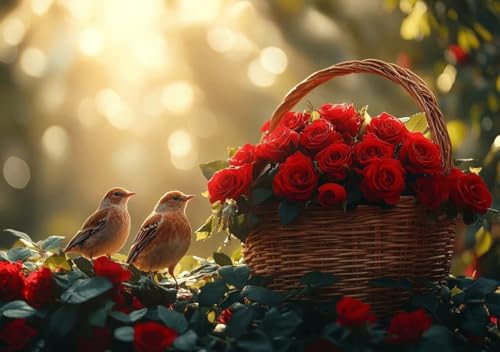 Puzzle 500 Teile 5D DIY Erwachsene Klassische Puzzle Rose Perfekt Um Die ProblemlöSungsfäHigkeiten Zu Verbessern, FöRdert Konzentration und Geduld, für Erwachsene und Kinder Ab 14 Jahren 52x38 cm G-6 Puzzle 500 Teile 5D DIY Erwachsene Klassische Puzzle Rose Perfekt Um Die ProblemlöSungsfäHigkeiten Zu Verbessern, FöRdert Konzentration und Geduld, für Erwachsene und Kinder Ab 14 Jahren 52x38 cm G-6 von Cohnpjng
