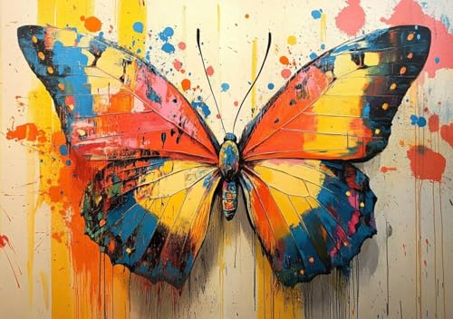Puzzle 500 Teile Erwachsene Klassische Puzzle Farbiger Schmetterling, Um Die ProblemlöSungsfäHigkeiten Zu Verbessern, FöRdert Konzentration und Geduld, Erwachsene und Kinder Ab 14 Jahren 52x38 cm D-6 Puzzle 500 Teile Erwachsene Klassische Puzzle Farbiger Schmetterling, Um Die ProblemlöSungsfäHigkeiten Zu Verbessern, FöRdert Konzentration und Geduld, Erwachsene und Kinder Ab 14 Jahren 52x38 cm D-6 von Cohnpjng