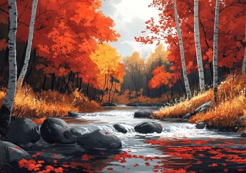 Puzzle 500 Teile Erwachsene Klassische Puzzle Landschaft Perfekt Um Die ProblemlöSungsfäHigkeiten Zu Verbessern, FöRdert Konzentration und Geduld, für Erwachsene und Kinder Ab 14 Jahren 52x38 cm F-2 von Cohnpjng