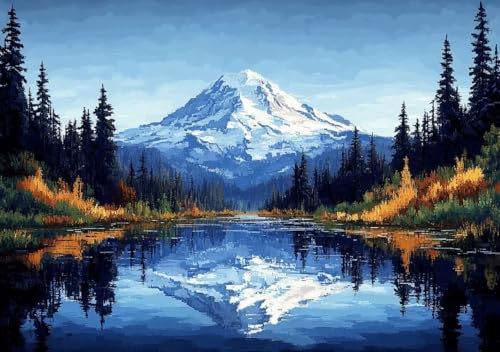 Puzzle 500 Teile Erwachsene Klassische Puzzle Landschaft Perfekt Um Die ProblemlöSungsfäHigkeiten Zu Verbessern, FöRdert Konzentration und Geduld, für Erwachsene und Kinder Ab 14 Jahren 52x38 cm Q-2 von Cohnpjng