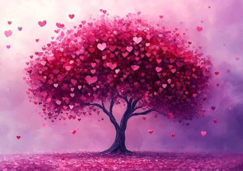 Puzzle 500 Teile Rosa Baum, Puzzle Erwachsene XXL 52x38 cm EIN Herausforderndes RäTsel ImpossiblePuzzle, DIY Puzzlespiele für Die Ganze Familie, Compact Box Mit Poster Geschenke für Frauen/MäNner O-6 Puzzle 500 Teile Rosa Baum, Puzzle Erwachsene XXL 52x38 cm EIN Herausforderndes RäTsel ImpossiblePuzzle, DIY Puzzlespiele für Die Ganze Familie, Compact Box Mit Poster Geschenke für Frauen/MäNner O-6 von Cohnpjng
