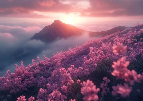 Puzzle 80 Teile Erwachsene Klassische Puzzle Landschaft Perfekt Um Die ProblemlöSungsfäHigkeiten Zu Verbessern, FöRdert Konzentration und Geduld, für Erwachsene und Kinder Ab 14 Jahren 15x10 cm R-7 von Cohnpjng
