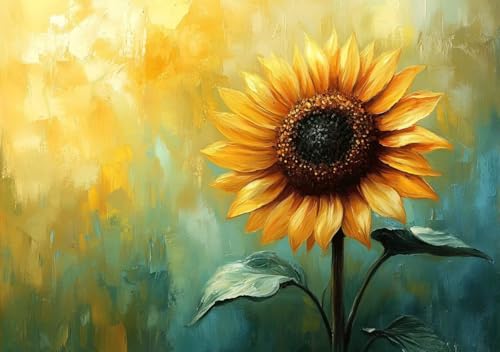 Puzzle 80 Teile Erwachsene Klassische Puzzle Sonnenblume Perfekt Um Die ProblemlöSungsfäHigkeiten Zu Verbessern, FöRdert Konzentration und Geduld, für Erwachsene und Kinder Ab 14 Jahren 15x10 cm G-2 von Cohnpjng