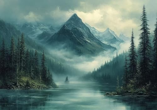 Puzzle 80 Teile Landschaft, Puzzle Erwachsene XXL 15x10 cm EIN Herausforderndes RäTsel ImpossiblePuzzle, DIY Puzzlespiele für Die Ganze Familie, Compact Box Mit Poster Geschenke für Frauen/MäNner A-3 Puzzle 80 Teile Landschaft, Puzzle Erwachsene XXL 15x10 cm EIN Herausforderndes RäTsel ImpossiblePuzzle, DIY Puzzlespiele für Die Ganze Familie, Compact Box Mit Poster Geschenke für Frauen/MäNner A-3 von Cohnpjng