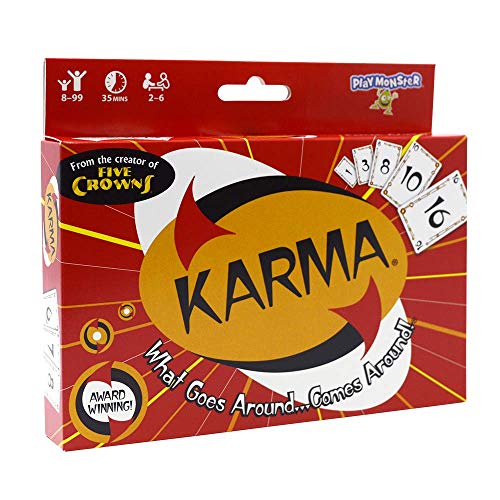 Coiledspring Games Kartenspiel Karma (in englischer Sprache), Mehrfarbig von SET Enterprises
