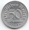 Coins of Germany Deutsches Reich Jägernr: 301 1922 D sehr schön Aluminium 1922 50 Pfennig Ährengarbe (Münzen für Sammler) von Coins of Germany