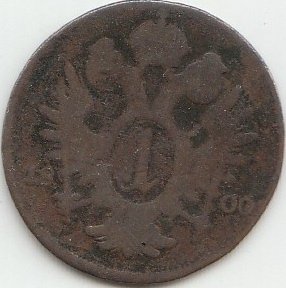 Coins of Germany Österreich KM-Nr. : 24 1800 A schön Kupfer 1800 1 Kreuzer Doppeladler (Münzen für Sammler) von Coins of Germany