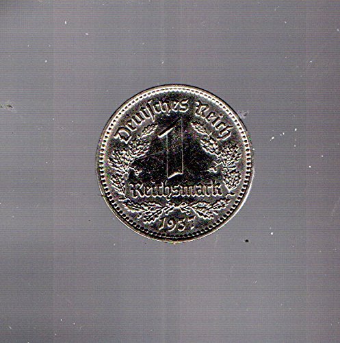 Deutsches Reich Jägernr: 354 1934 D sehr schön Nickel 1934 1 Reichsmark Reichsadler (Münzen für Sammler) von Coins of Germany