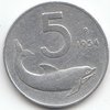 Italien KM-Nr. : 92 1954 sehr schön Aluminium 1954 5 Lire Ruder und Delphin (Münzen für Sammler) von Coins of Germany
