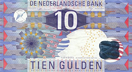 Coins of Germany Niederlande Pick-Nr: 99 gebraucht (III) 1997 10 Gulden (Banknoten für Sammler) von Coins of Germany