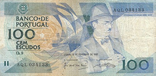 Coins of Germany Portugal Pick-Nr: 179b gebraucht (III) 1987 100 Escudos (Banknoten für Sammler) von Coins of Germany
