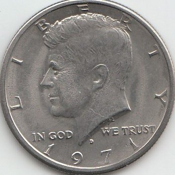 USA KM-Nr. : 202b 1972 vorzüglich Kupfer-Nickel 1972 1/2 Dollar Kennedy (Münzen für Sammler) von Coins of Germany