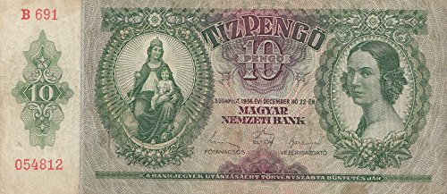 Ungarn Pick-Nr: 100 gebraucht (III) 1936 10 Pengö Sankt Stephan (Banknoten für Sammler) von Coins of Germany