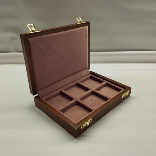Münzbox – 6 Boxen 50 x 50 mm – (PNK) von Coins&More