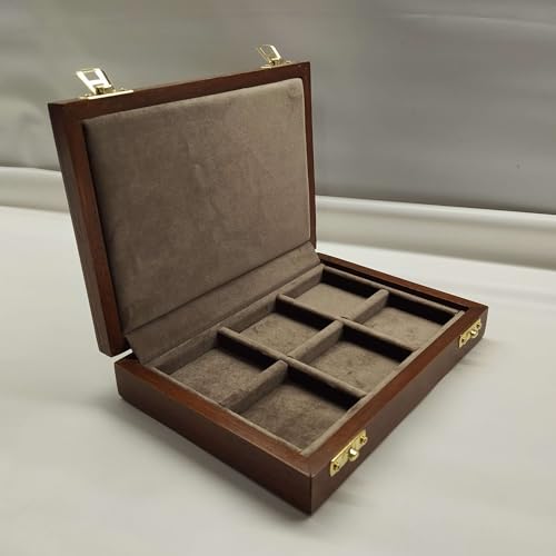Münzbox – 6 Boxen 50 x 50 mm – (TRS) von Coins&More