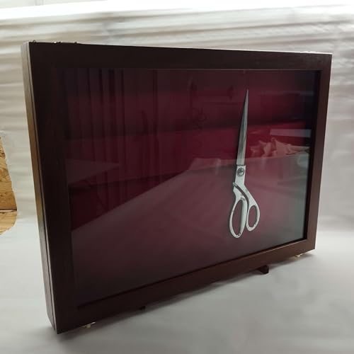 Vitrine für Sammlermesser mit Magnethalter von Coins&More